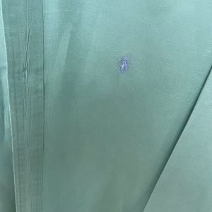 Ralph Loren silk polo shirt xxl